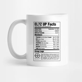 EL7Z UP Nutritional Facts Mug